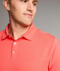 Tops | Maven Co-op Course Performance Polo Coral