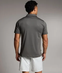 Maven Co-op Course Striped Performance Polo Dark Shadow Discount