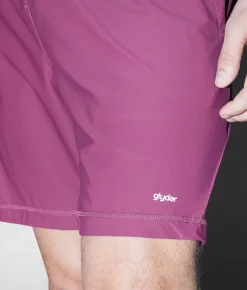 Bottoms|Activewear | Glyder Court Active Stretch Short Rouge
