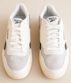 Activewear|Shoes | Reebok® Court Advance Leather Sneaker Chalk Scorchedearth Chalk