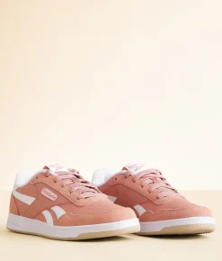Shoes|Activewear | Reebok® Court Advance Leather Sneaker Clay Clay White