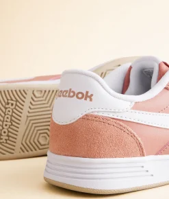 Shoes|Activewear | Reebok® Court Advance Leather Sneaker Clay Clay White
