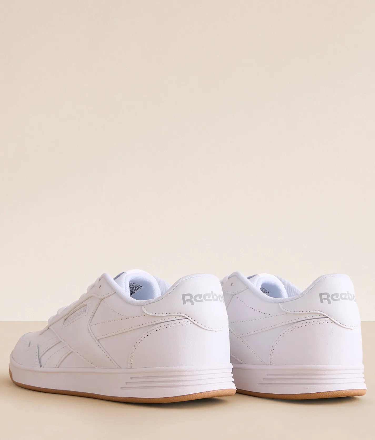 Shoes | Reebok® Court Advance Leather Sneaker FTWWHT CDGRY2 RBKG01