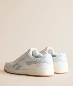 Shoes | Reebok® Court Advance Leather Sneaker Chalk Simply Grey Gum