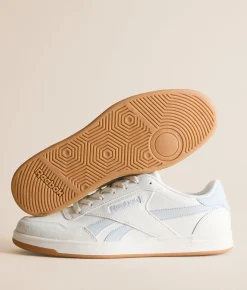 Shoes | Reebok® Court Advance Leather Sneaker Chalk Simply Grey Gum