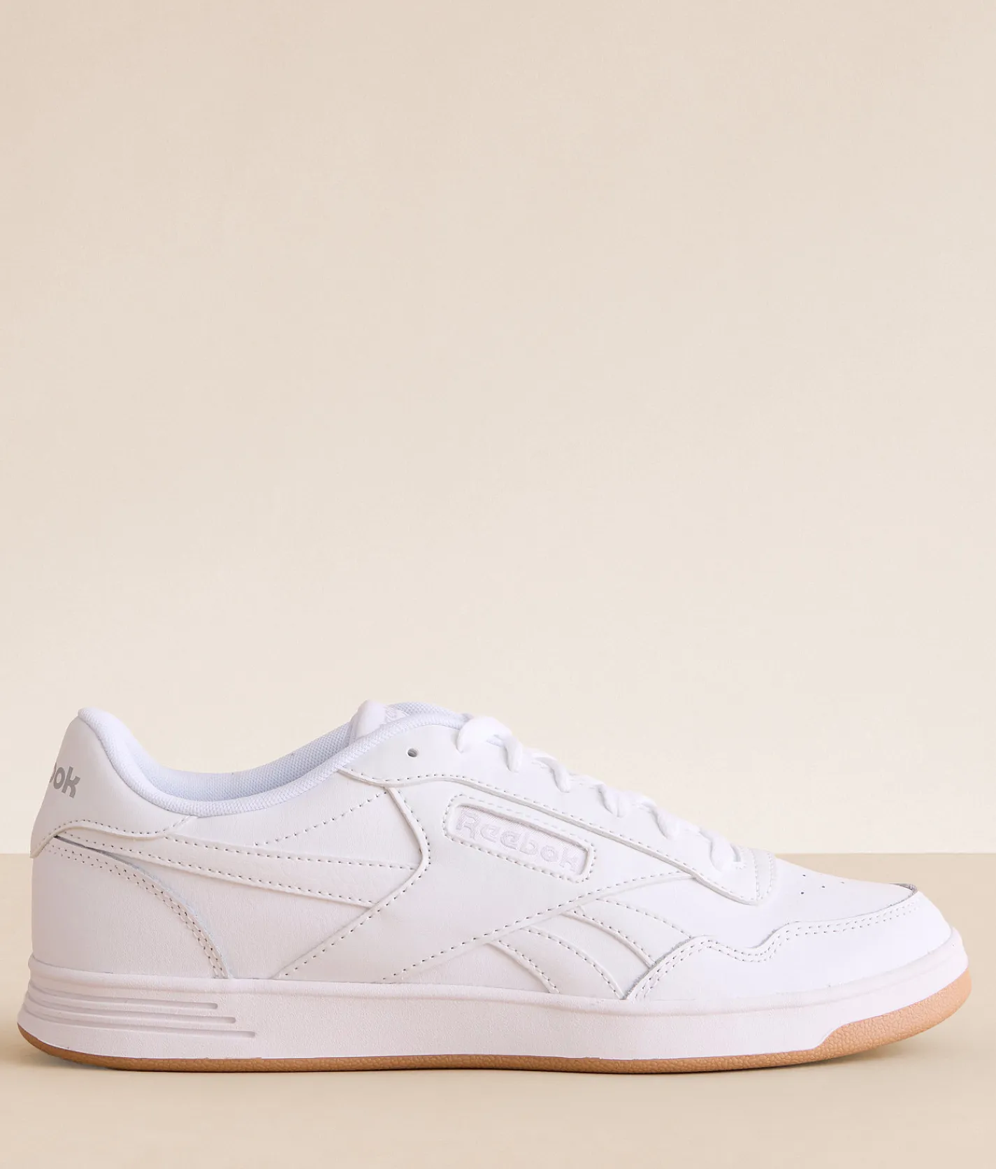 Reebok® Court Advance Leather Sneaker FTWWHT CDGRY2 RBKG01 Best