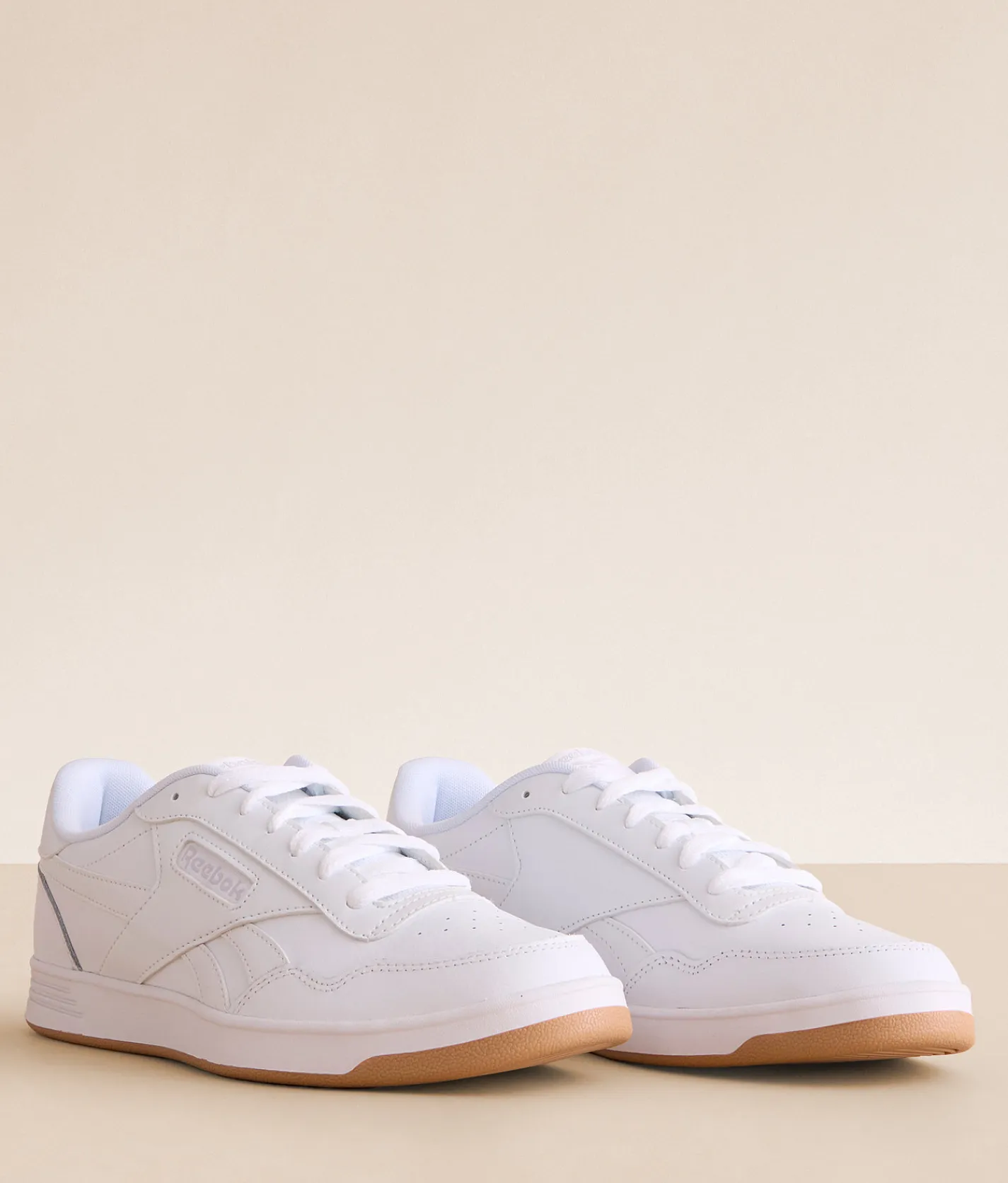 Reebok® Court Advance Leather Sneaker FTWWHT CDGRY2 RBKG01 Best