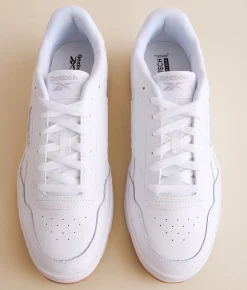 Reebok® Court Advance Leather Sneaker FTWWHT CDGRY2 RBKG01 Best