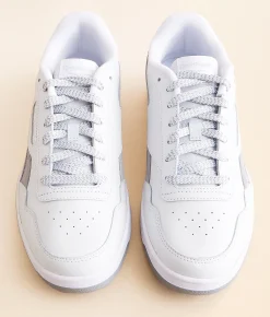 Reebok® Court Advance Leather Sneaker Moon Grey3 White Outlet