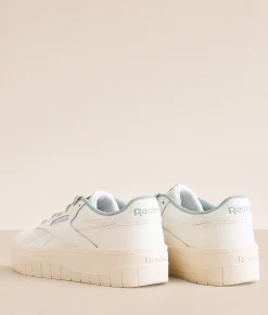 Shoes | Reebok® Court Advance Surge Leather Sneaker Chalk Vintage Chalk