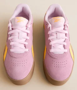 Shoes|Activewear | Reebok® Court Advance Surge Leather Sneaker Dustyrose Solargold Gum