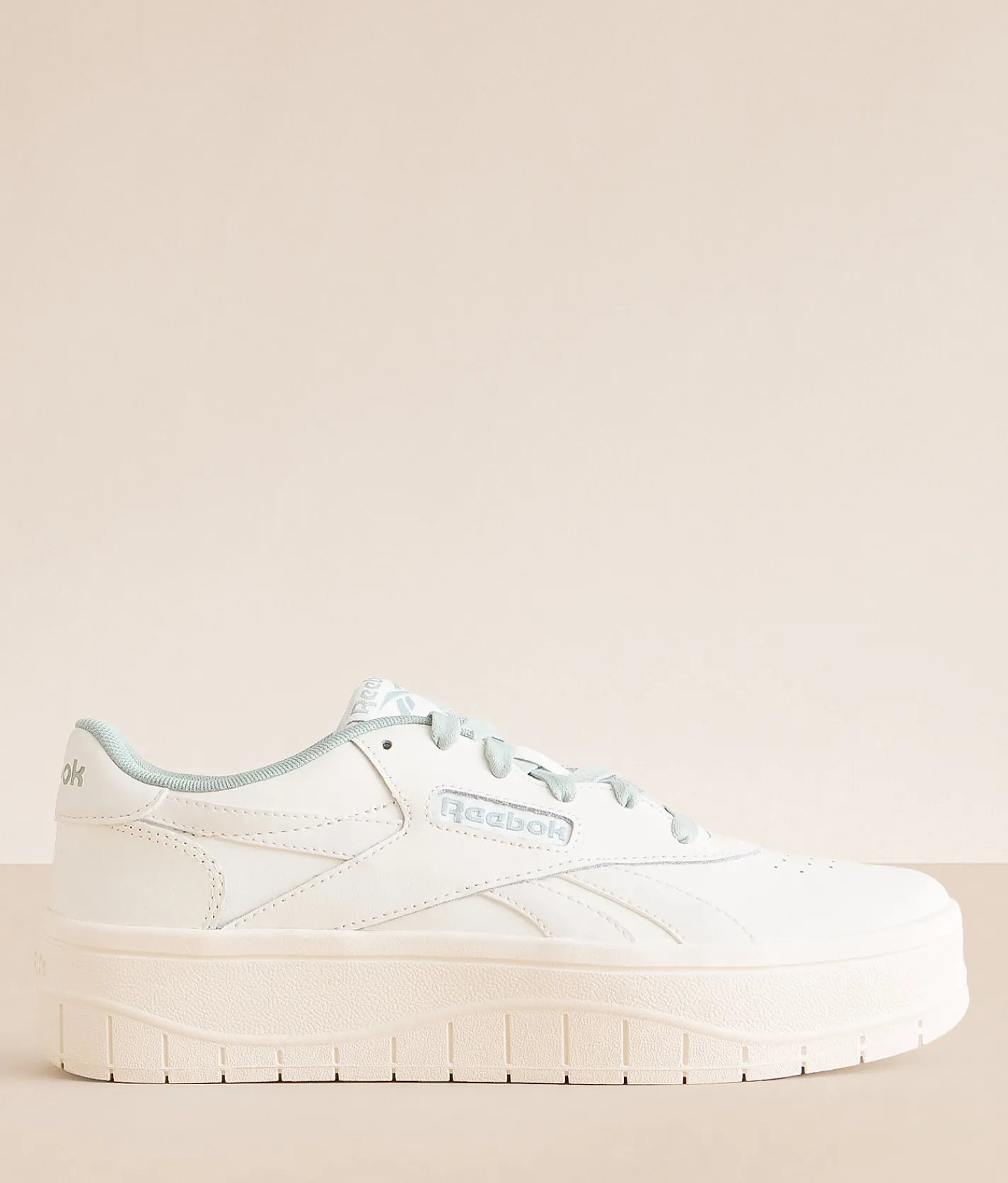 Reebok® Court Advance Surge Leather Sneaker Chalk Vintage Chalk