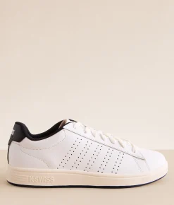 Shoes | K-Swiss Court Base II Leather Sneaker Bright White Natural Blac