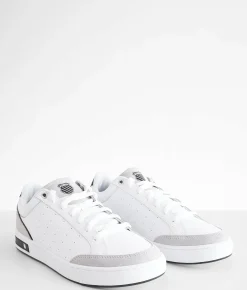 K-Swiss Court Block Sneaker White Vapor Blue Black Hot