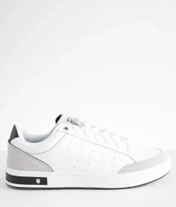 K-Swiss Court Block Sneaker White Vapor Blue Black Hot