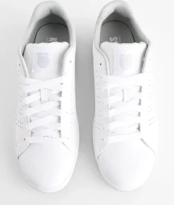 K-Swiss Court Casper Sneaker White Grey Violet Gum Discount