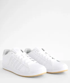 K-Swiss Court Casper Sneaker White Grey Violet Gum Discount
