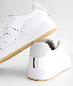 K-Swiss Court Casper Sneaker White Grey Violet Gum Discount
