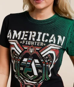 Tops | American Fighter Courtland T-Shirt Black Reative