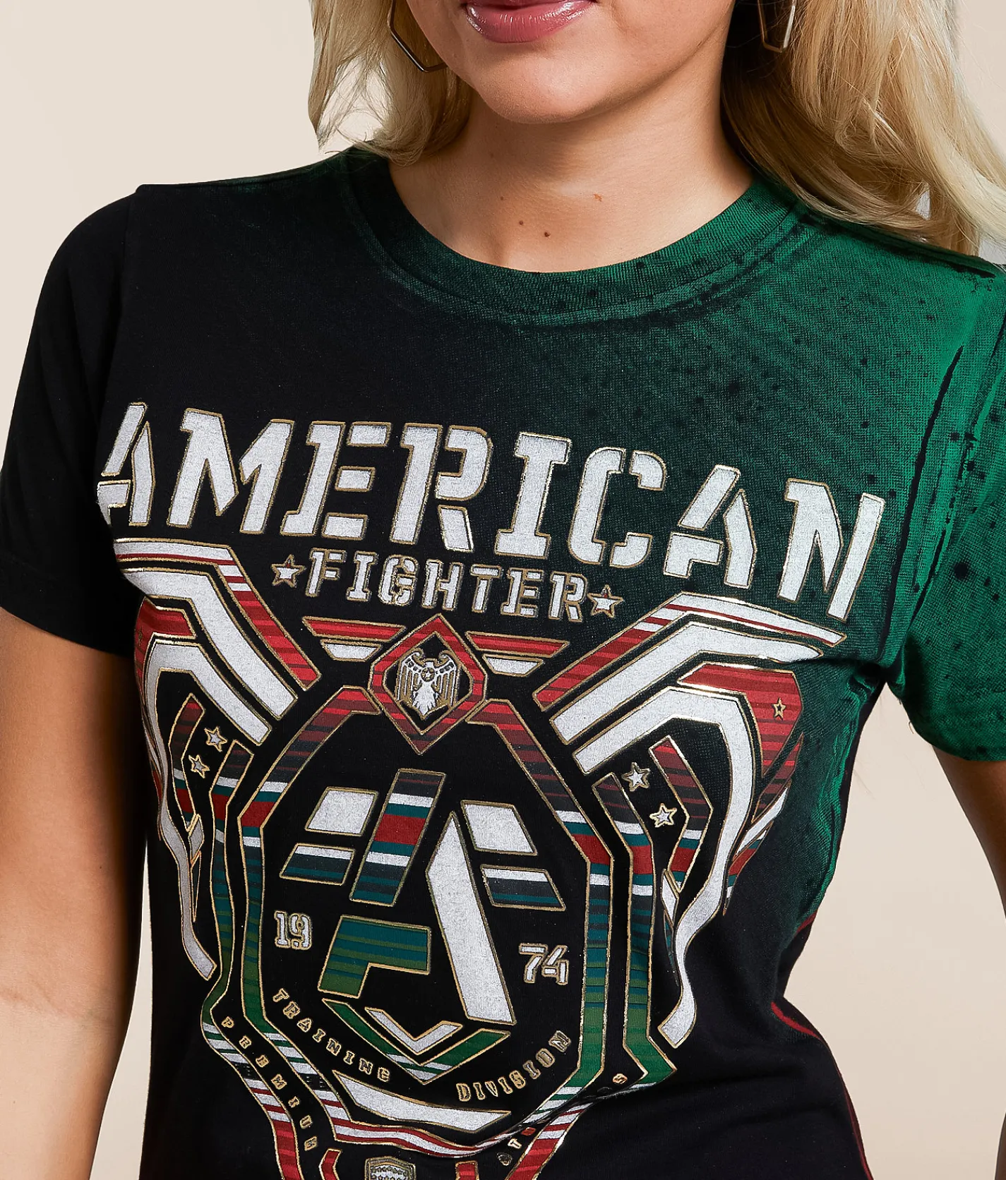 Tops | American Fighter Courtland T-Shirt Black Reative