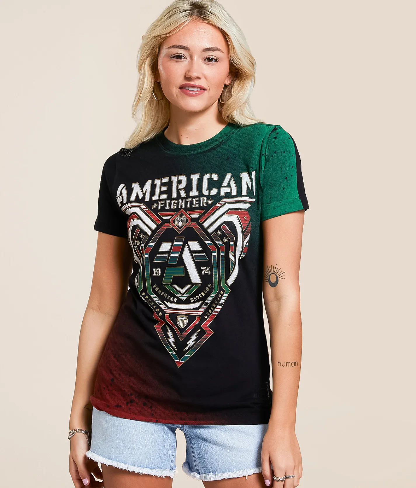 Tops | American Fighter Courtland T-Shirt Black Reative