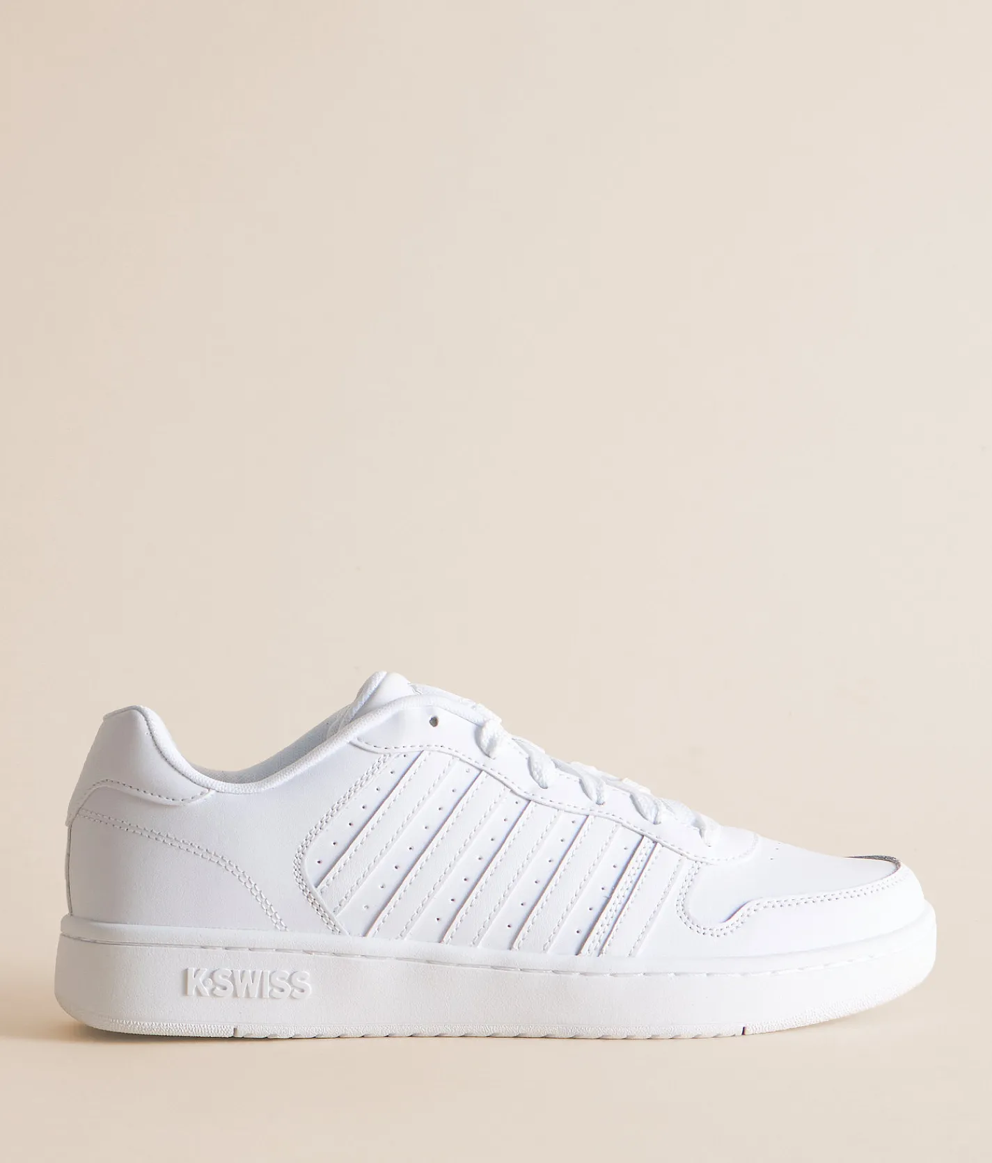 K-Swiss Court Palisades Sneaker White Clearance