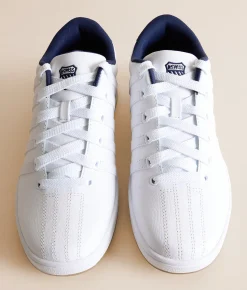 Shoes | K-Swiss Court Pro II Leather Sneaker White Naval Academy Gum