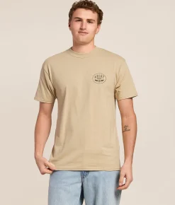Ariat Cowboy Buckle T-Shirt Sand New