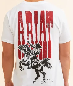 Graphic T-Shirts | Ariat Cowboy Comic T-Shirt White