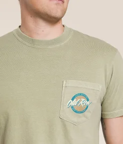 Old Row Cowboy Killer T-Shirt Khaki New