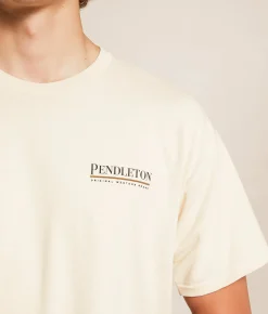 Tops|Graphic T-Shirts | Pendleton Cowboy Lasso T-Shirt Cream