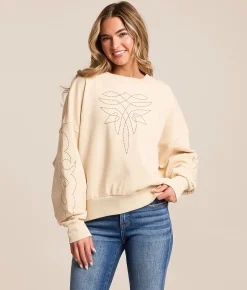 Tops | Wrangler® x Lainey Wilson Cowboy Pullover Cream