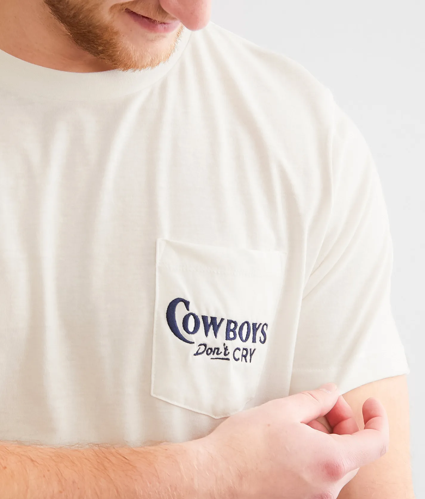 Graphic T-Shirts | Sendero Provisions Co. Cowboys Don't Cry T-Shirt Vintage White
