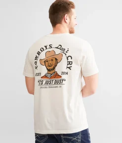 Graphic T-Shirts | Sendero Provisions Co. Cowboys Don't Cry T-Shirt Vintage White