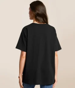 Tops | Wrangler® Cowboys Oversized T-Shirt Black Beauty