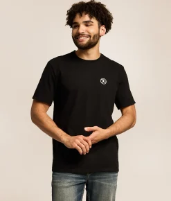 Tops|Graphic T-Shirts | Hooey Cowboy Swing T-Shirt Black