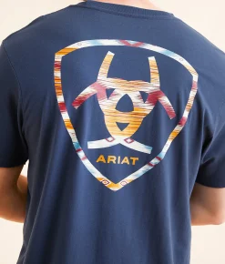 Ariat Coyote Cobija T-Shirt Blue Dusk Sale