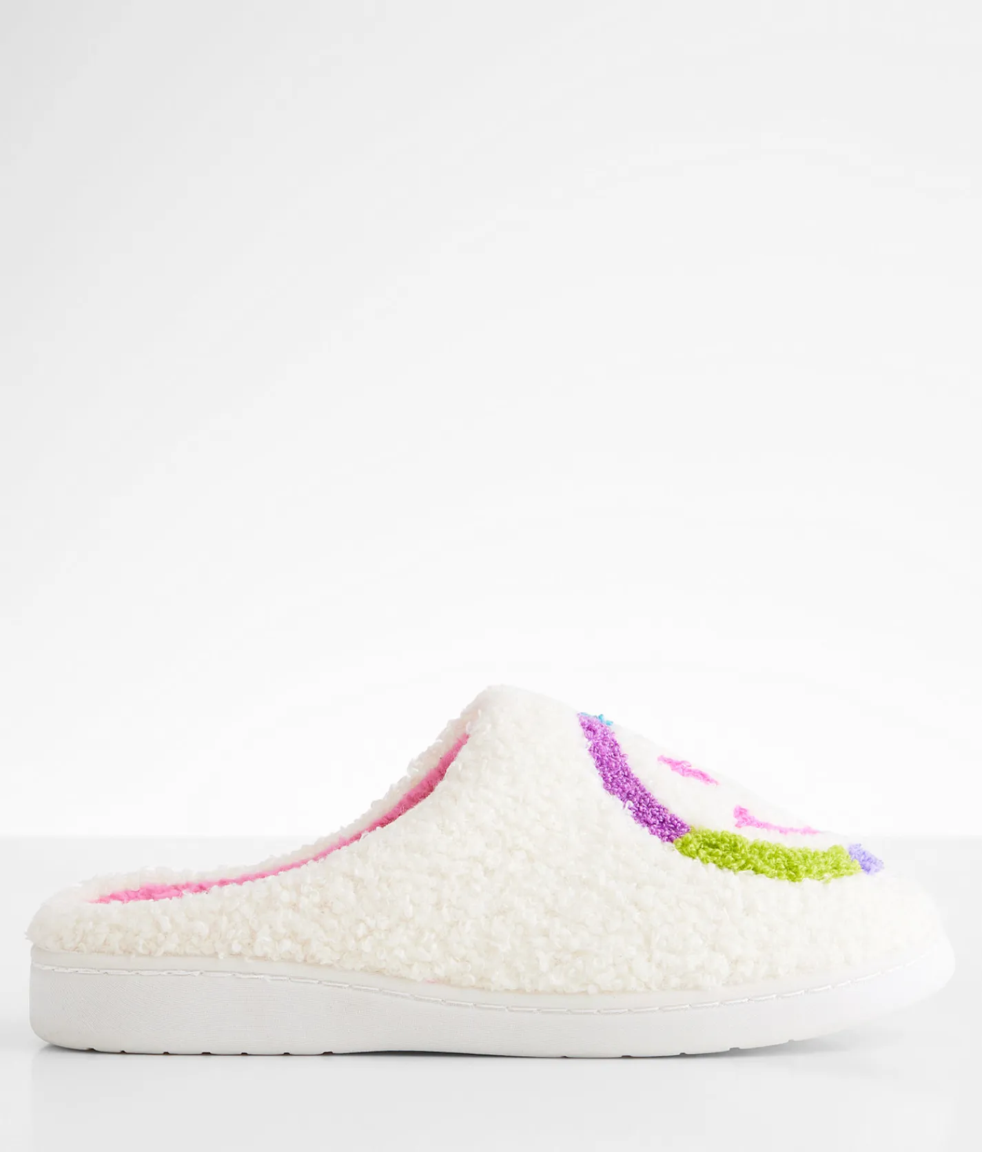 Shoes | Mia Cozi Smiley Slipper Tan Smile Multi