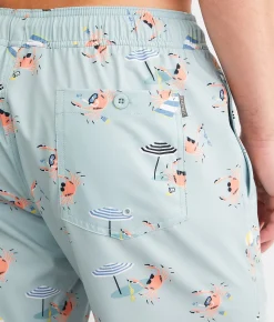Departwest Crab Stretch Swim Trunks Water Discount