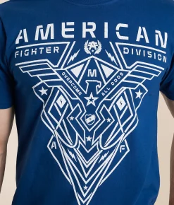American Fighter Cranston T-Shirt Dark Denim New