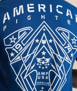 American Fighter Cranston T-Shirt Dark Denim New