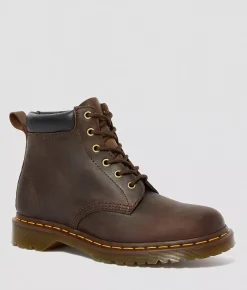Dr. Martens 939 Crazy Horse Leather Boot Dark Brown Sale