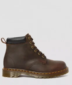 Dr. Martens 939 Crazy Horse Leather Boot Dark Brown Sale