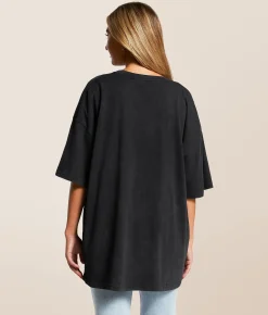 Tops | Gameday SOCIAL® Creighton Go Jays Oversized T-Shirt Washed Black