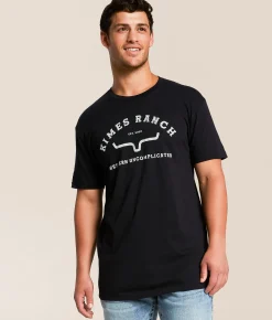 Kimes Ranch Crescent T-Shirt Black New
