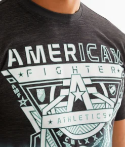 Graphic T-Shirts | American Fighter Crestline T-Shirt H Grey Multi