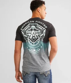 Graphic T-Shirts | American Fighter Crestline T-Shirt H Grey Multi