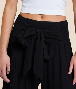 Angie Crinkle Beach Pant Jade Online