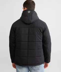 Ariat Crius Hooded Puffer Jacket Black Hot