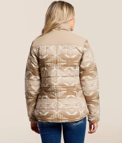Ariat Crius Insulated Jacket Savannah W Dune Print Best